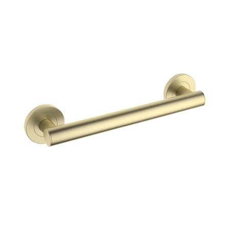 Kibi 12-Inch Stainless Steel Grab Bar - Brushed Gold KGB1112BG